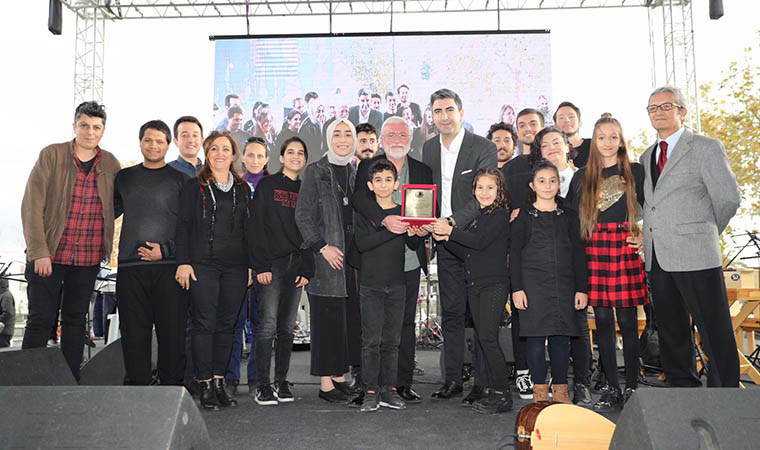 İşitme engellilerden 'renkli notalar'