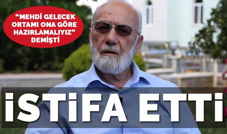 "Mehdi gelecek" diyen Saray Danışmanı Adnan Tanrıverdi istifa etti