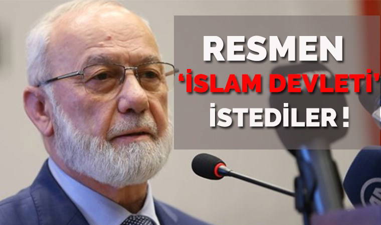 Resmen ‘İslam devleti’ istediler!
