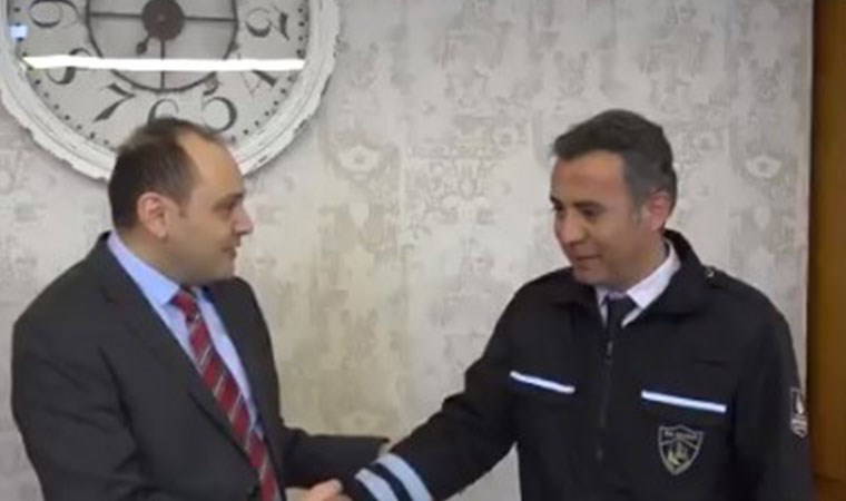 O hareket sonrası güvenlik görevlisi İETT tarafından ödüllendirildi!