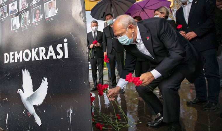 Kılıçdaroğlu, 10 Ekim Katliamı'nda hayatını kaybedenleri andı