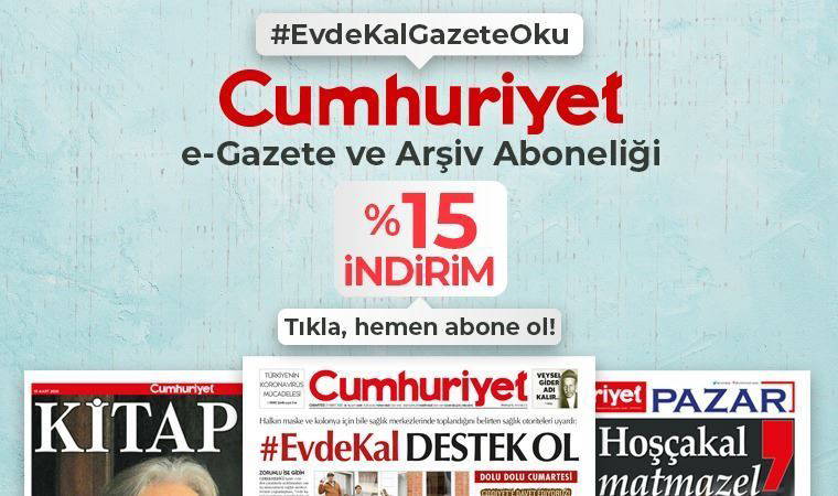Günlük e-Cumhuriyet Gazete Aboneliği