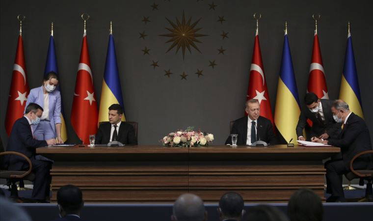 Türkiye ile Ukrayna arasında 'Askeri Çerçeve Anlaşması' imzalandı