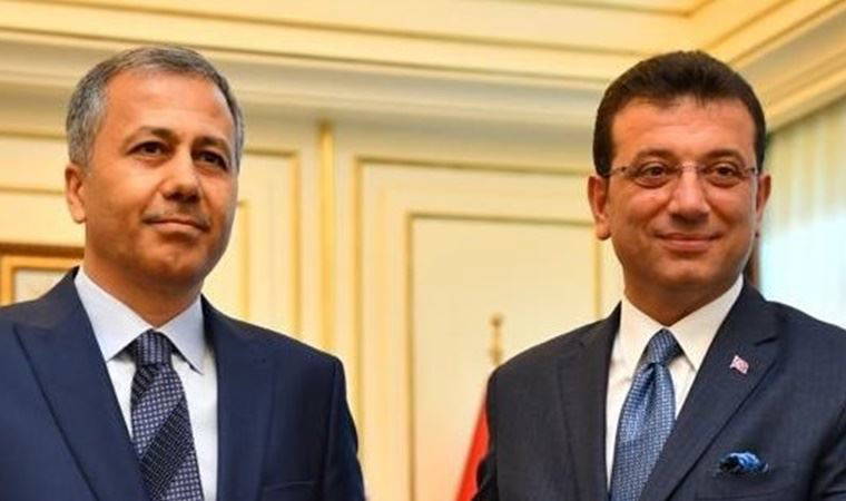 Vali Yerlikaya'dan Ekrem İmamoğlu'na telefon