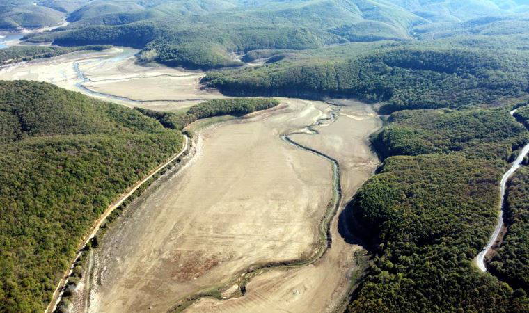 İstanbul'un su ihtiyacını karşılayan iki baraj kurudu