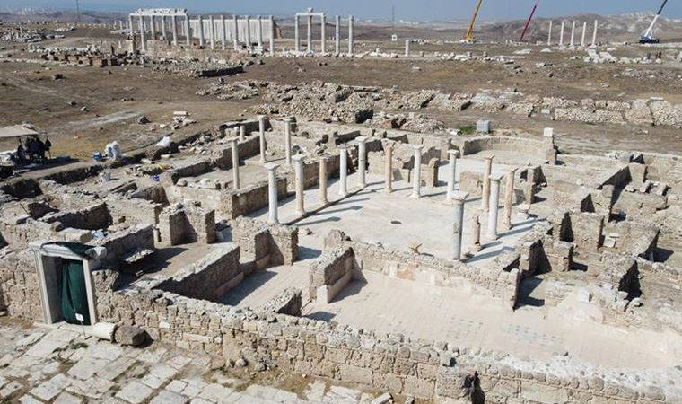 Denizli'deki Laodikya Antik Kenti'nde bulunan