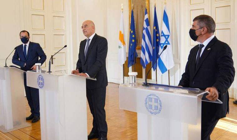 İsrail, Yunanistan ve Güney Kıbrıs'tan Türkiye karşıtı ortak açıklama