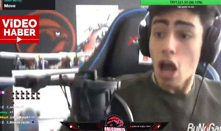 Canlı yayında depreme yakalanan gencin dehşet veren görüntüleri