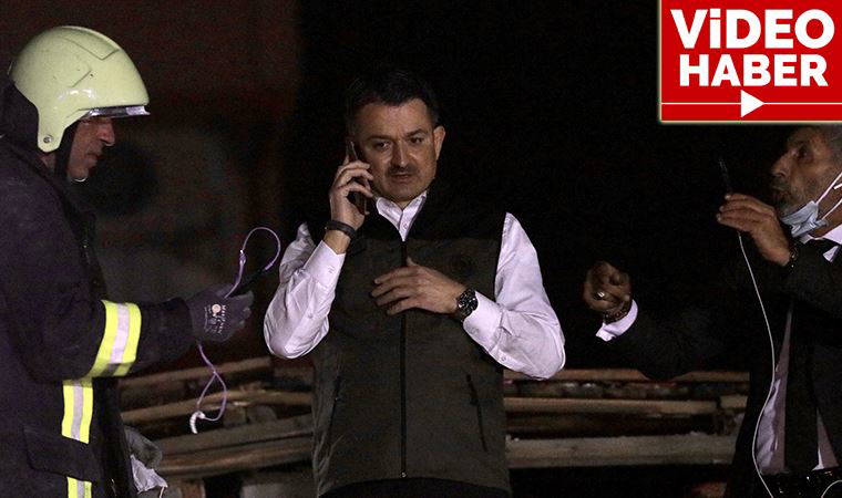 Bakan Pakdemirli'nin telefonla konuştuğu Buse Hasyılmaz 9,5 saat sonra enkazdan çıkarıldı