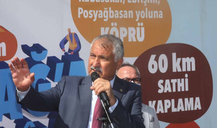 Başkan Karalar temel atma törenleri için Aladağ’da