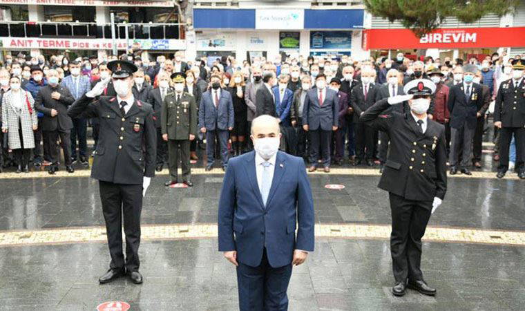 Samsun’da skandal 10 Kasım töreni