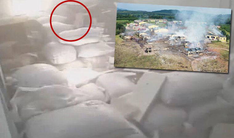 Havai fişek fabrikasındaki facianın görüntüleri ortaya çıktı