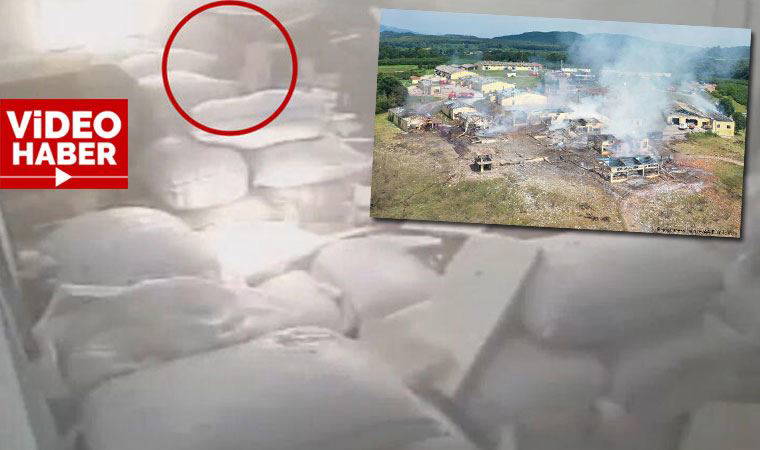 Havai fişek fabrikasındaki facianın görüntüleri ortaya çıktı
