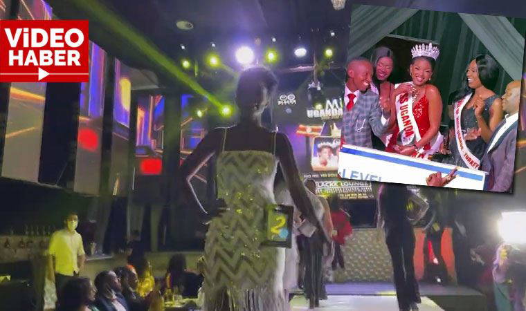 Esenyurt'ta düzenlenen Miss Uganda güzellik yarışmasında skandal görüntüler