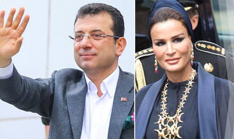 'Şeyha Moza'nın değil, İmamoğlu'nun yanındayız'