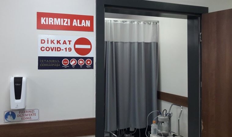 Cerrahpaşa’da ameliyathane yoğun bakıma dönüştürüldü
