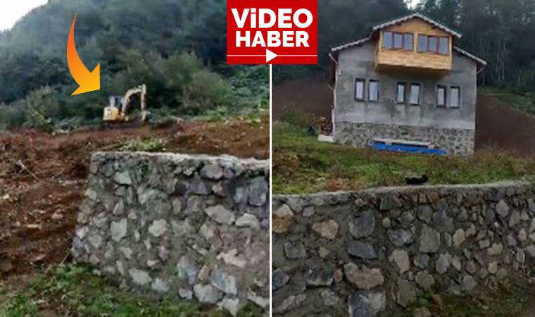 Rabia Naz'ın babası o anları kaydetti! İşte verilen zarar