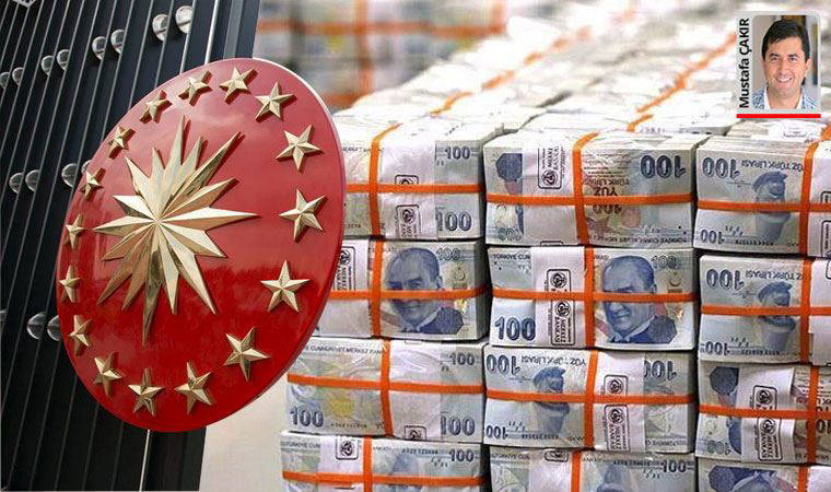 Saray’ın kullandığı ödenek 20 milyondan 280 milyona çıktı