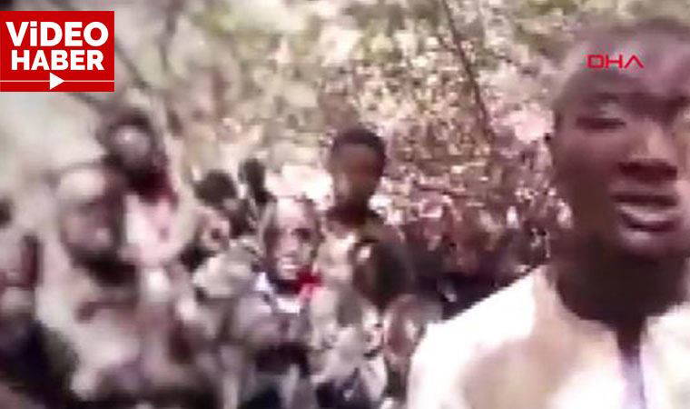 Terör örgütü Boko Haram esir aldığı yüzlerce öğrencinin görüntülerini yayınladı