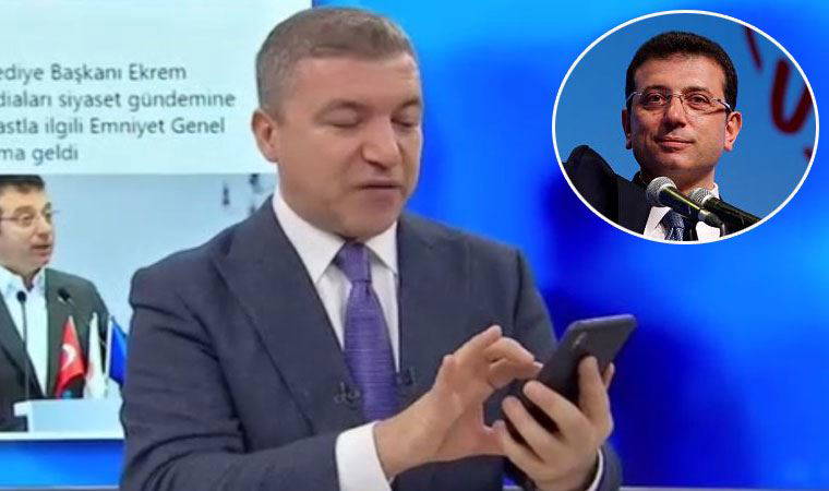 İsmail Küçükkaya İmamoğlu'na suikast olayında resmi belgeyi canlı yayında okudu