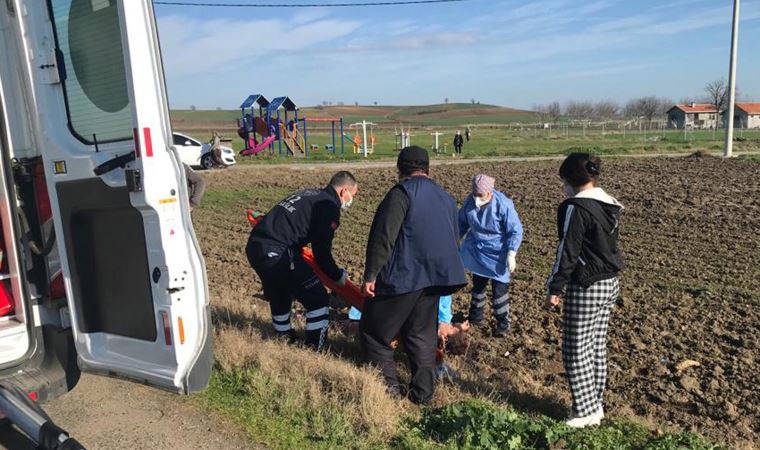 Eşiyle tartışınca seyir halindeki araçtan atladığı iddia edilen kadın yaralandı