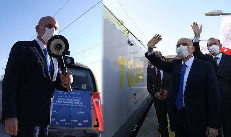 Çin'e diye yollanan tren Halkalı Garı'nda çıktı