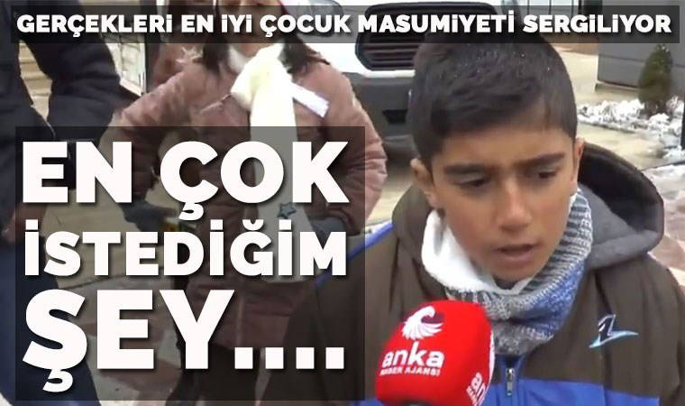 Çocuk gözüyle deprem: Çadırlarda kalamıyoruz, ev üstümüze yıkılacak