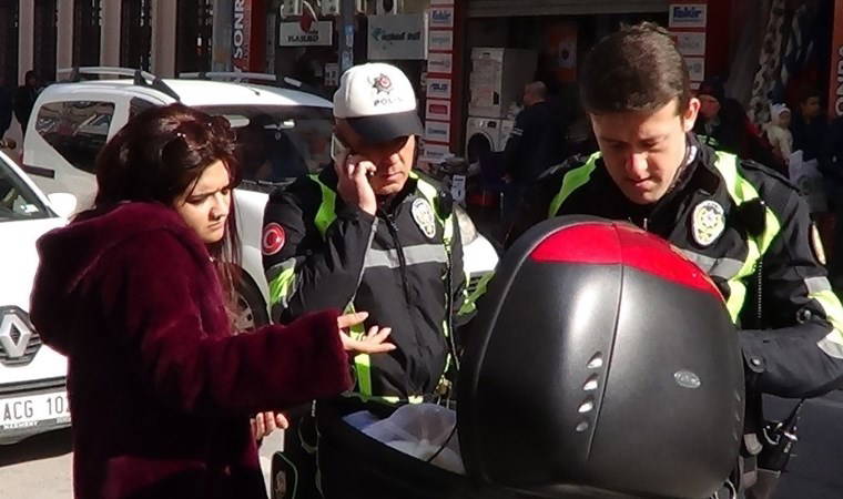 Ceza yazan polise kızdı: Seninle çok pis uğraşacağım