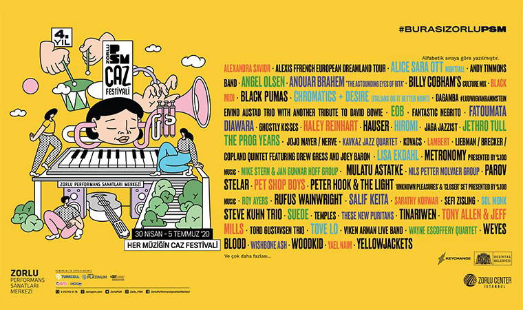 4. PSM Caz Festivali’nden dev line-up sürprizi!