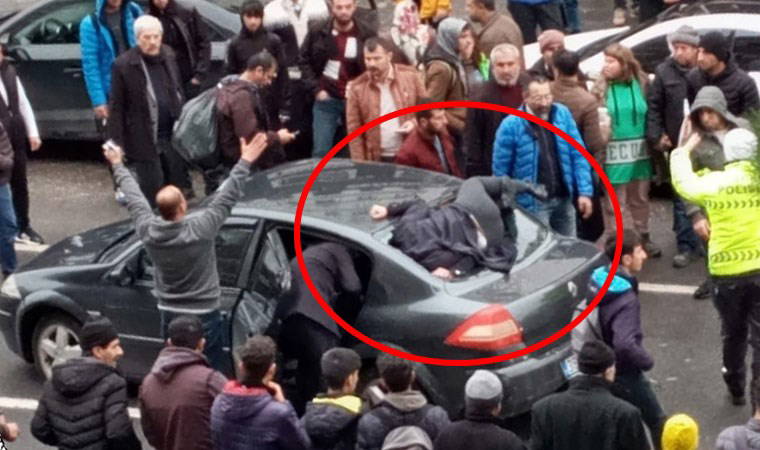 Diyarbakır’da korkunç kaza: Başı aracın ön camına çarptı, ardından takla atarak arka camından içeri girdi