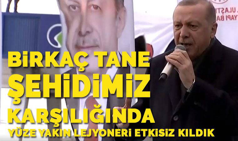 “Birkaç şehidimiz karşılığında yüze yakın lejyoneri etkisiz hale getirdik”