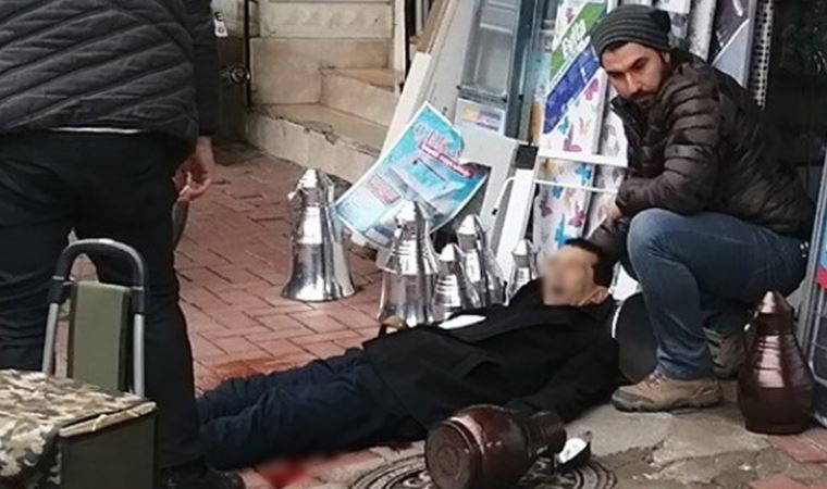 Korkunç cinayet anı kamerada