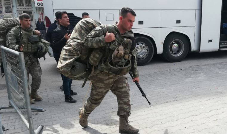 Yüzlerce komando sınıra gönderilmek üzere Hatay’da