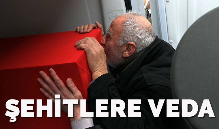 İdlib şehitleri uğurlanıyor