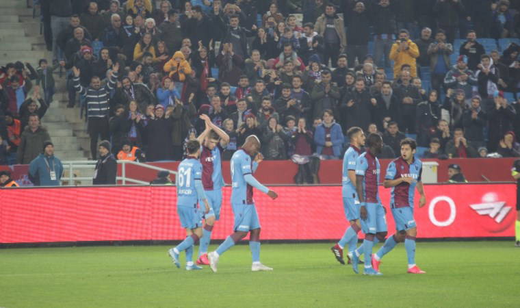 Trabzonspor kupada coştu