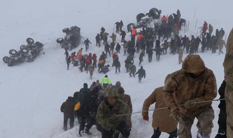 Felaket bölgesinden fotoğraflar
