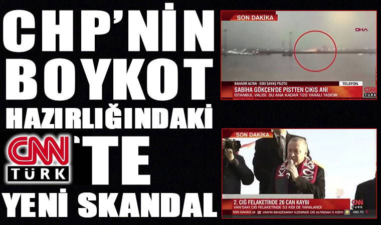 CHP’nin boykot hazırlığı yaptığı CNN Türk sosyal medyanın gündemine oturdu