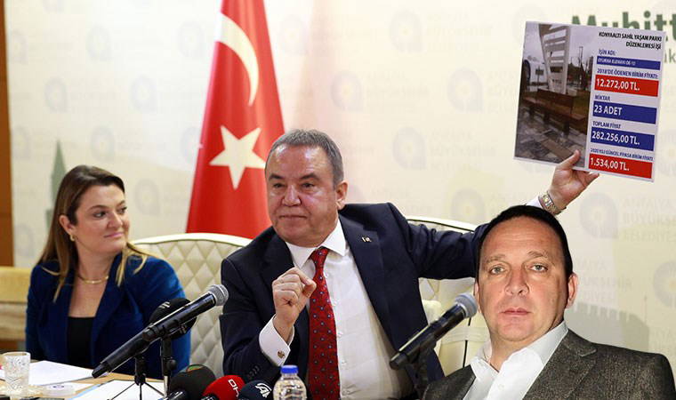 Konyaaltı Sahili Projesi'nde 53,1 liralık bir duba; bin 51 TL'ye alınmış!