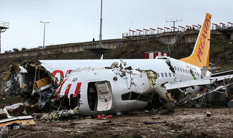 Sabiha Gökçen'deki Pegasus uçak kazasında ön rapor ortaya çıktı