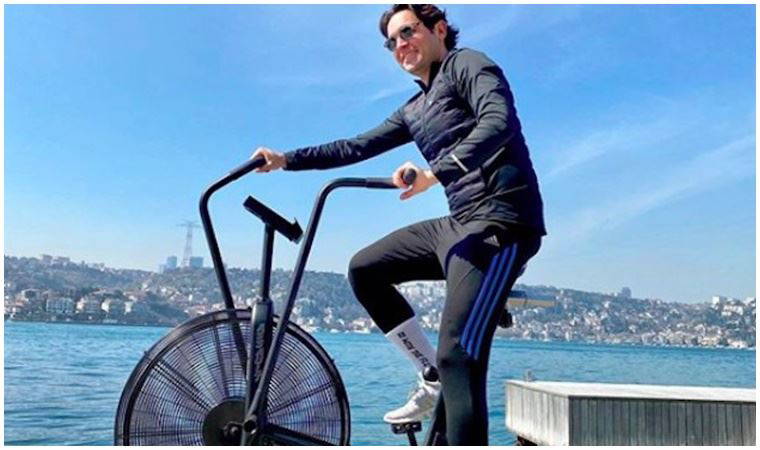 Hacı Sabancı’dan takipçisine: Sakin ol şampiyon, evdeyim