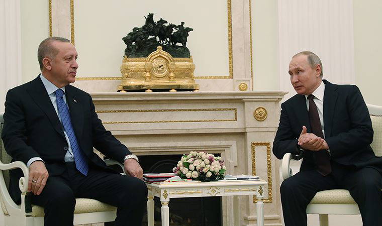 Erdoğan-Putin zirvesi sona erdi