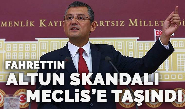 CHP, “Fahrettin Altun skandalını” Meclis’e taşıdı
