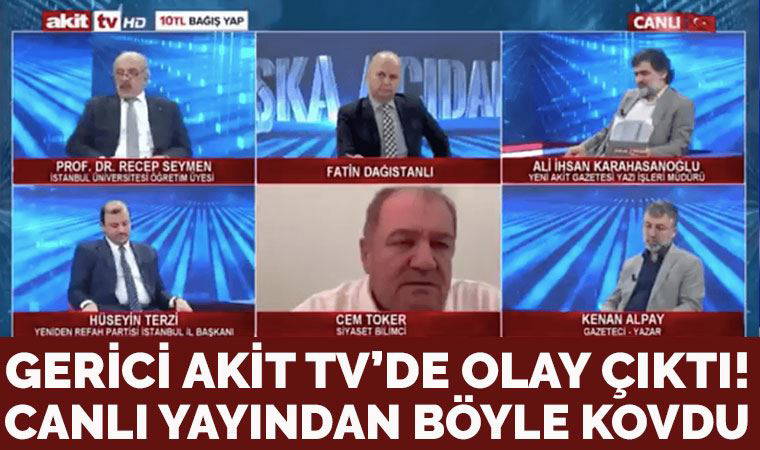 Gerici Akit TV'de 'Virüs Amerika'nın oyunu' tartışması! ‘See you' diyerek yayından kovdu