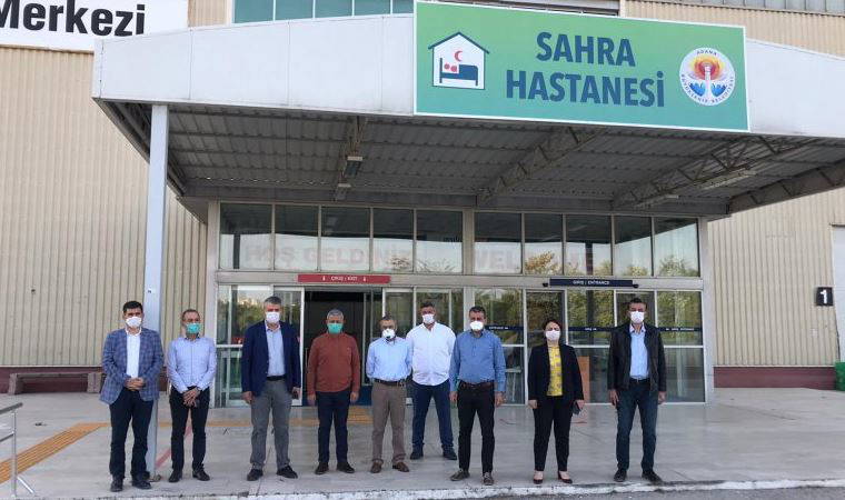 Adana Büyükşehir Belediyesi’nin kurduğu sahra hastanesi mühürlendi