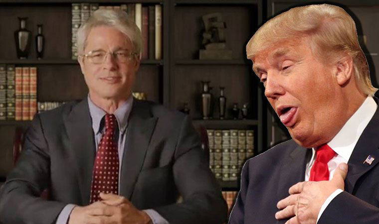 Brad Pitt, Dr. Anthony Fauci'yi canlandırdı, Başkan Trump'la dalga geçti