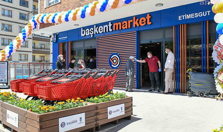 Yavaş, bir projesini daha hayata geçirdi: Başkent Market açıldı