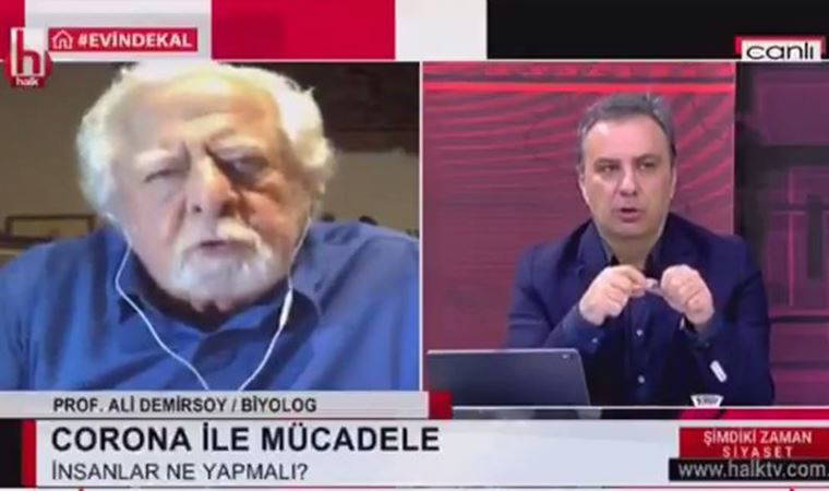 Canlı yayında tepki çeken sözler: Koronavirüs hastalarını öldürmeliydik