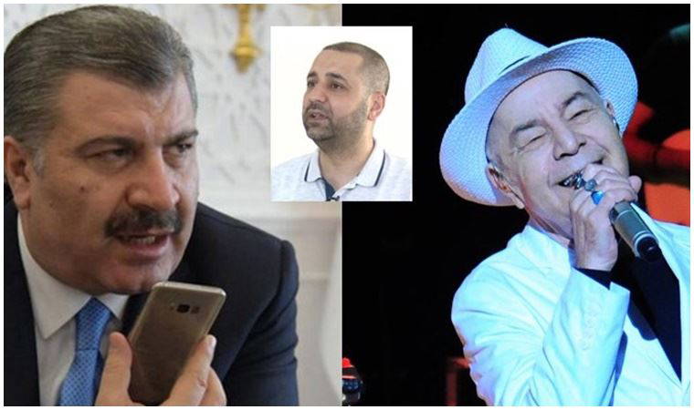 Bakan Fahrettin Koca, Mazhar Alanson yerine yanlışlıkla muhtarı aradı