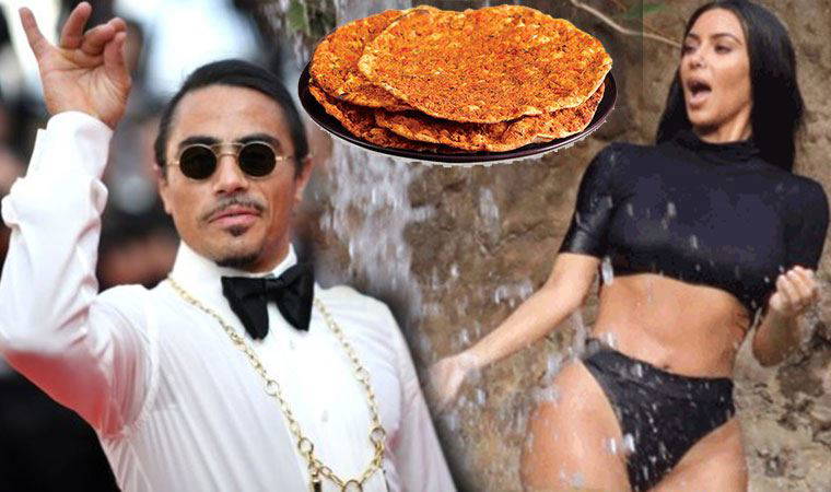Nusret Gökçe’den Kim Kardashian’a 'lahmacun' göndermesi