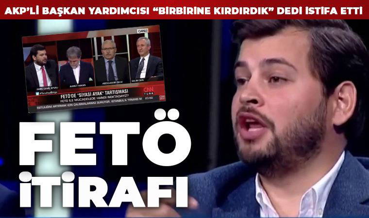 Önce itiraf, sonra istifa